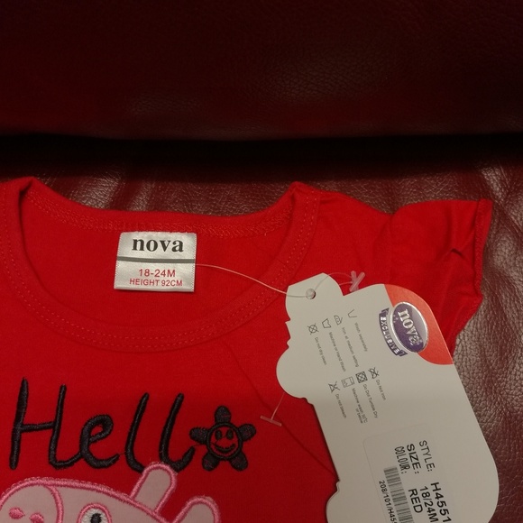 NWT baby girl peppa pig cartoon skirt - Picture 2 of 8